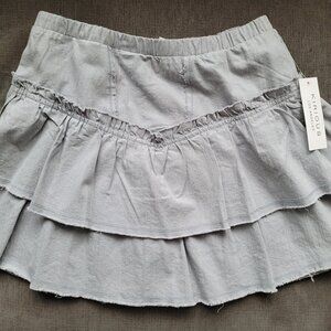 Kirious Gray Ruffle skirt
